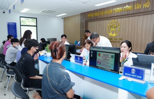 Cẩm nang số phục vụ công dân số phường Tây Hồ