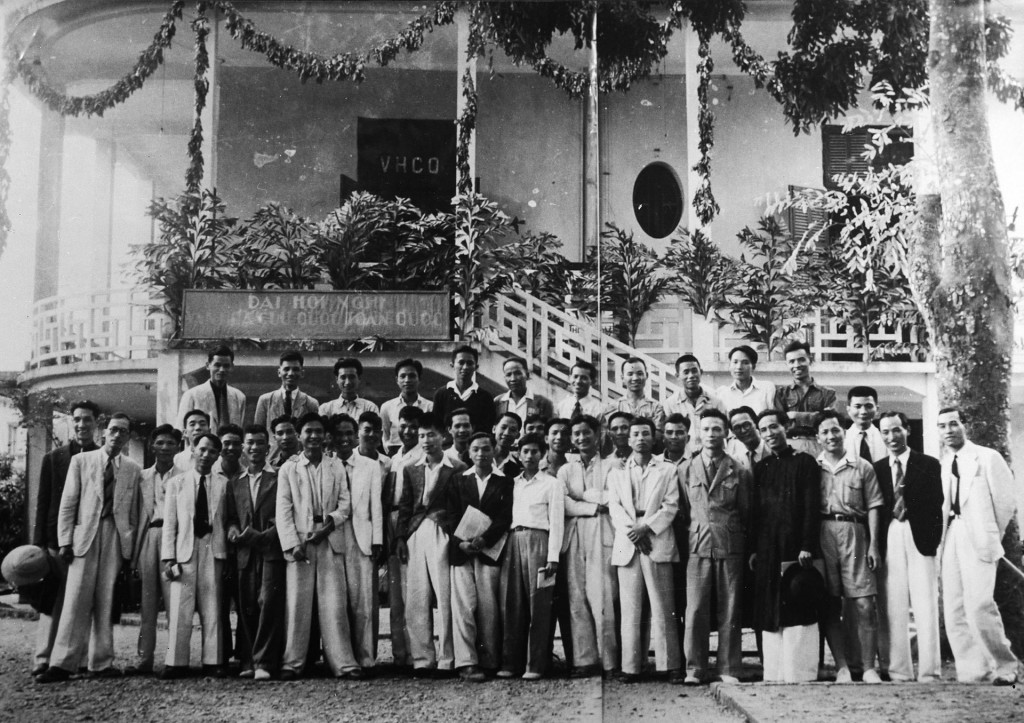 Các đại biểu dự Hội nghị Văn hóa toàn quốc lần thứ nhất, tháng 11 năm 1946 (Ảnh tư liệu)