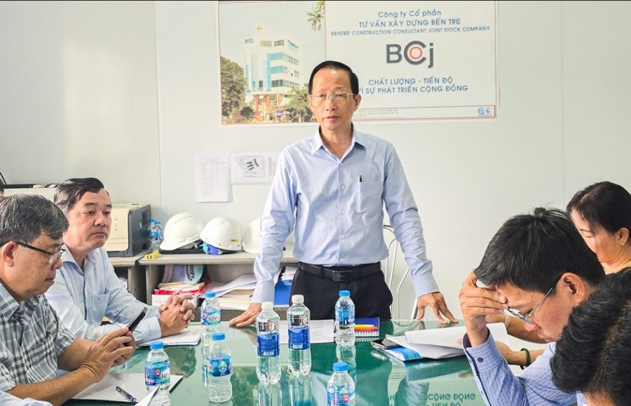 Đẩy nhanh tiến độ xây dựng Bệnh viện đa khoa tỉnh Vĩnh Long