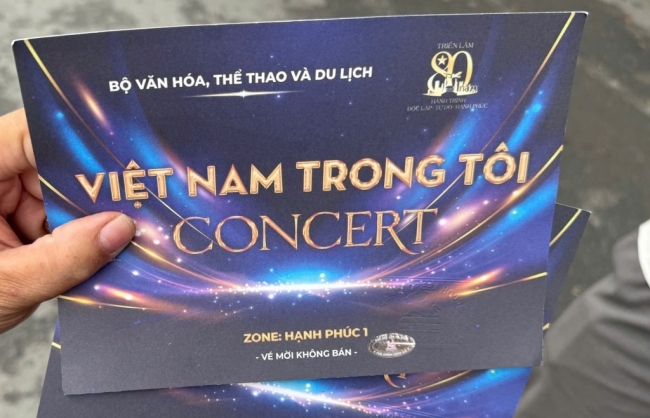 Cháy vé concert "Việt Nam trong tôi"