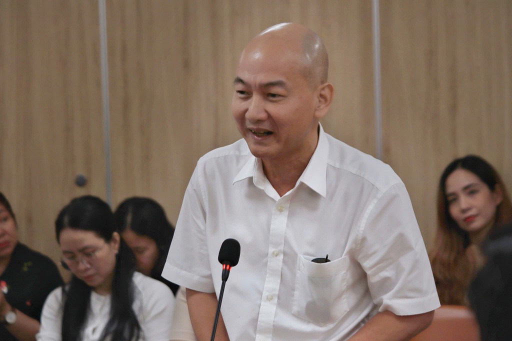 Ông Nguyễn Nguyên Phương, Phó Giám đốc Sở Công Thương TP Hồ Chí Minh thông tin đến báo chí