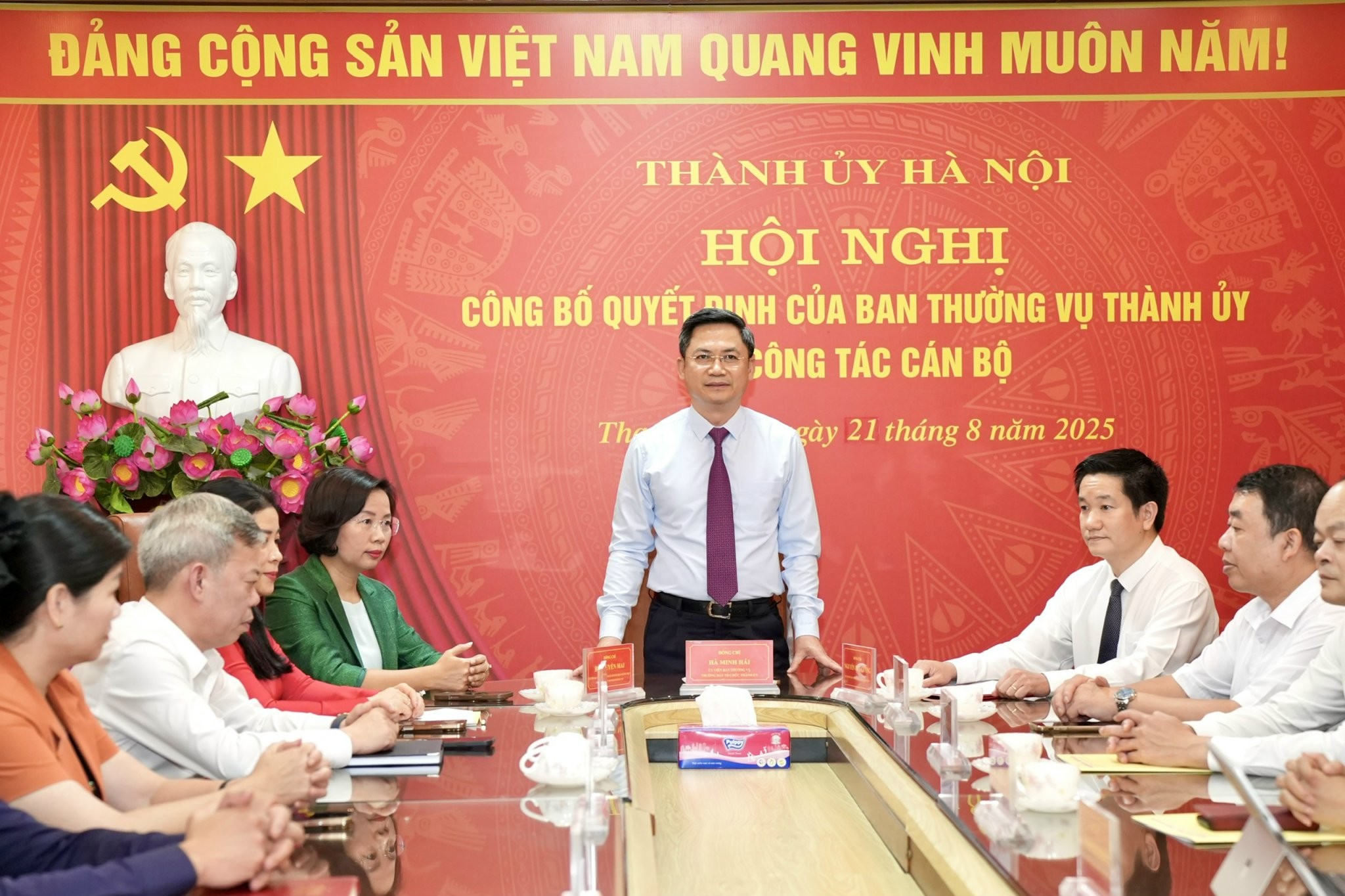 Đồng chí Nguyễn Huy Cường giữ chức Bí thư Đảng uỷ phường Thanh Xuân
