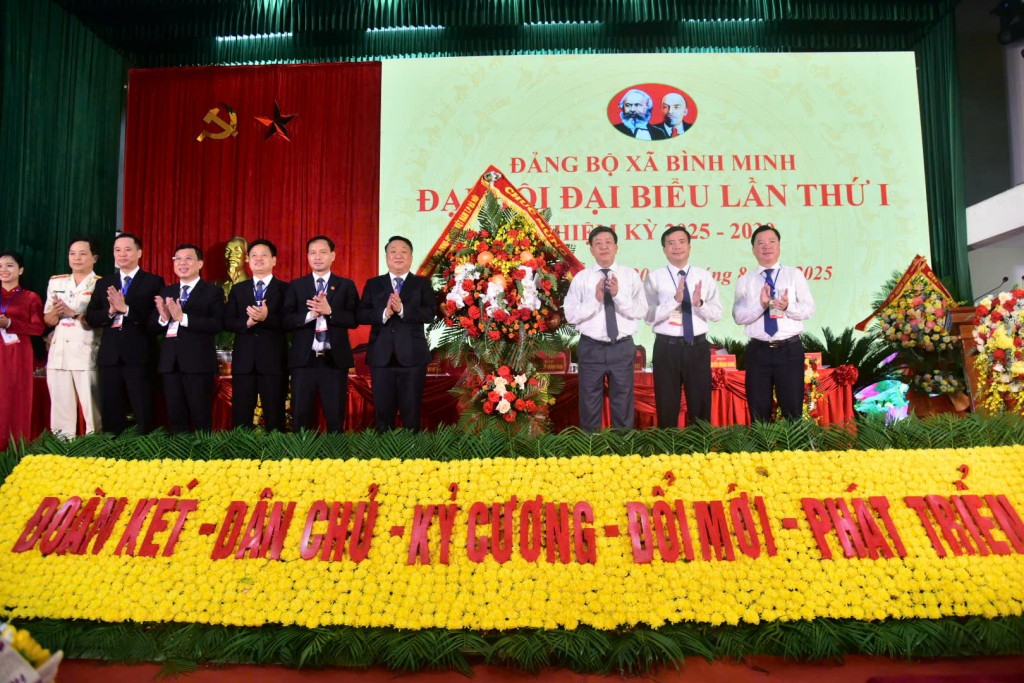 Bình Minh: Khát vọng bứt phá từ Đại hội Đảng bộ lần thứ I