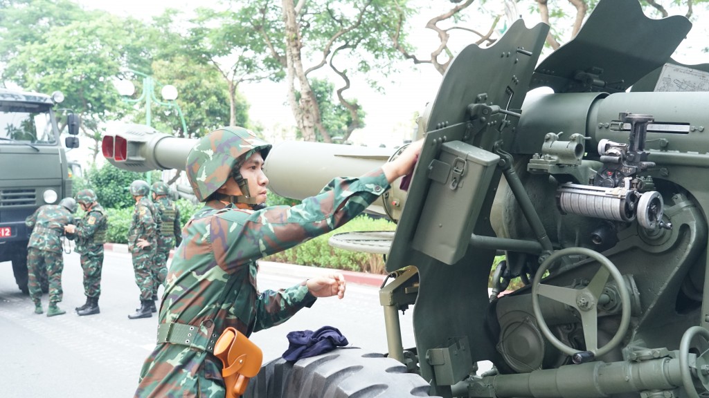 Dàn xe tăng, thiết giáp sẵn sàng cho lễ diễu binh, diễu hành