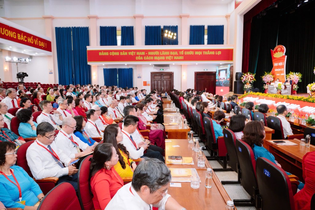 Quang cảnh phiên trù bị Đại hội đại biểu Đảng bộ phường Kim Liên lần thứ I, nhiệm kỳ 2025-2030.