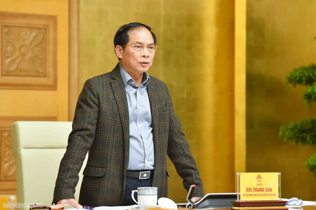 Phó Thủ tướng, Bộ trưởng Bộ Ngoại giao Bùi Thanh Sơn