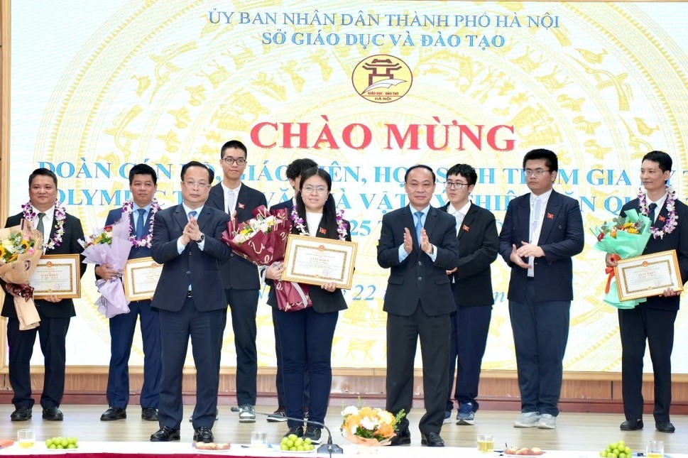 Niềm tự hào của học sinh Hà Nội trên đấu trường quốc tế