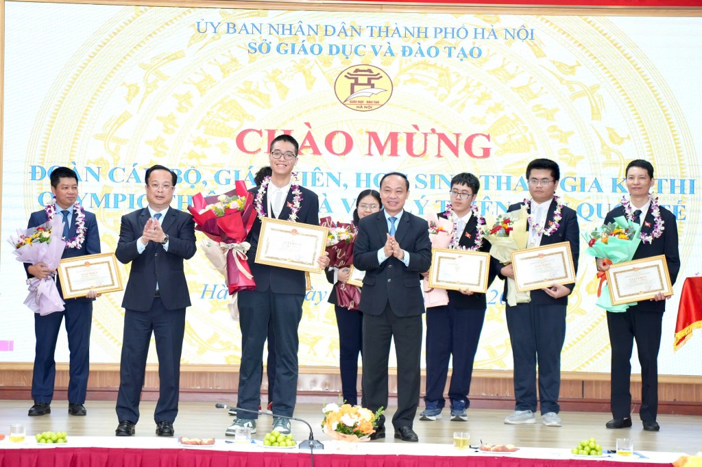 Niềm tự hào của học sinh Hà Nội trên đấu trường quốc tế