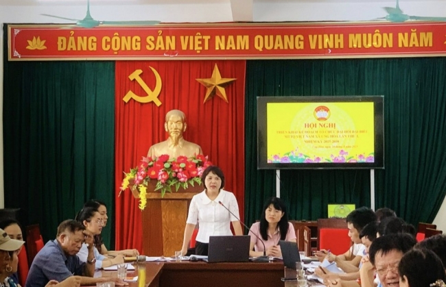 Ứng Hòa sẵn sàng cho Đại hội MTTQ xã lần thứ I