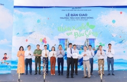 Hòa Phát bàn giao ngôi trường trị giá 42 tỷ đồng cho tỉnh Quảng Ngãi