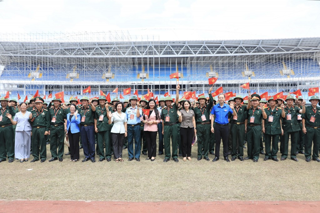 Lãnh đạo MTTQ TP Hà Nội thăm, động viên các khối tham gia A80