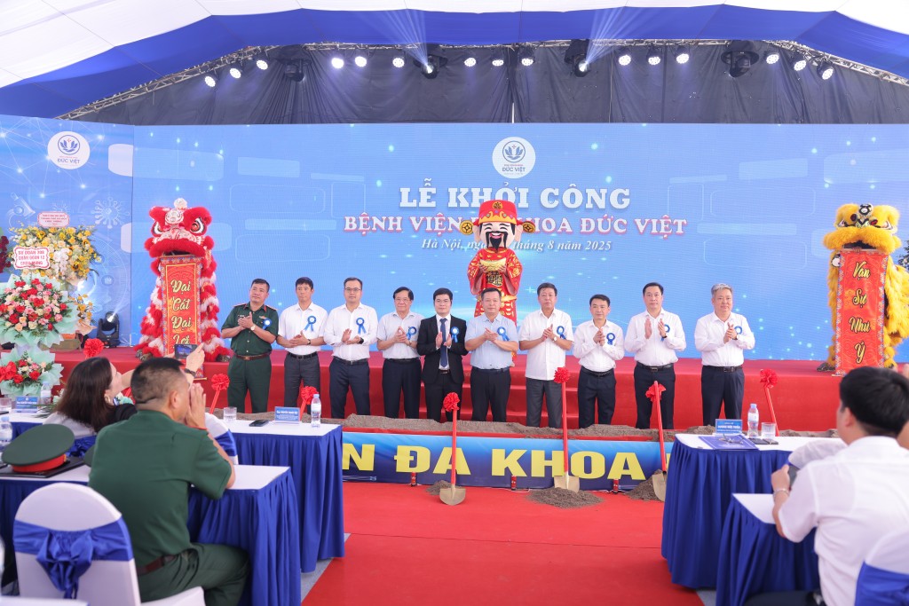 Khởi công bệnh viện nghìn tỷ đồng với quy mô 350 giường bệnh