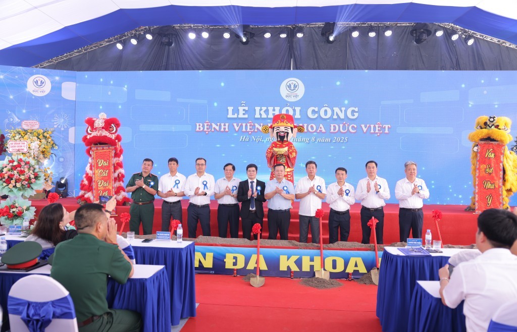 Khởi công bệnh viện nghìn tỷ đồng với quy mô 350 giường bệnh