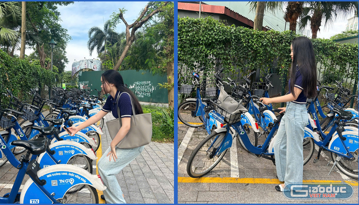 Ứng dụng xe đạp công nghệ TNGo “mở lối” cho giao thông xanh