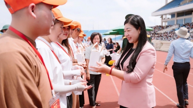 Các khối lực lượng sẵn sàng cho ngày hội diễu binh, diễu hành