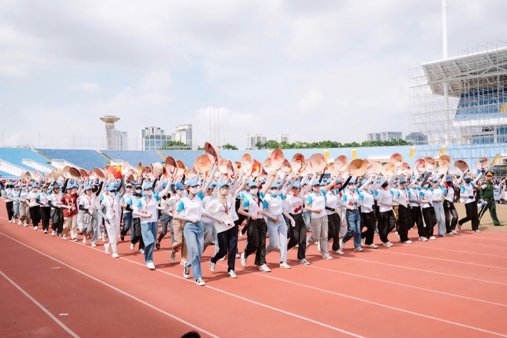 Các khối lực lượng sẵn sàng cho ngày hội diễu binh, diễu hành