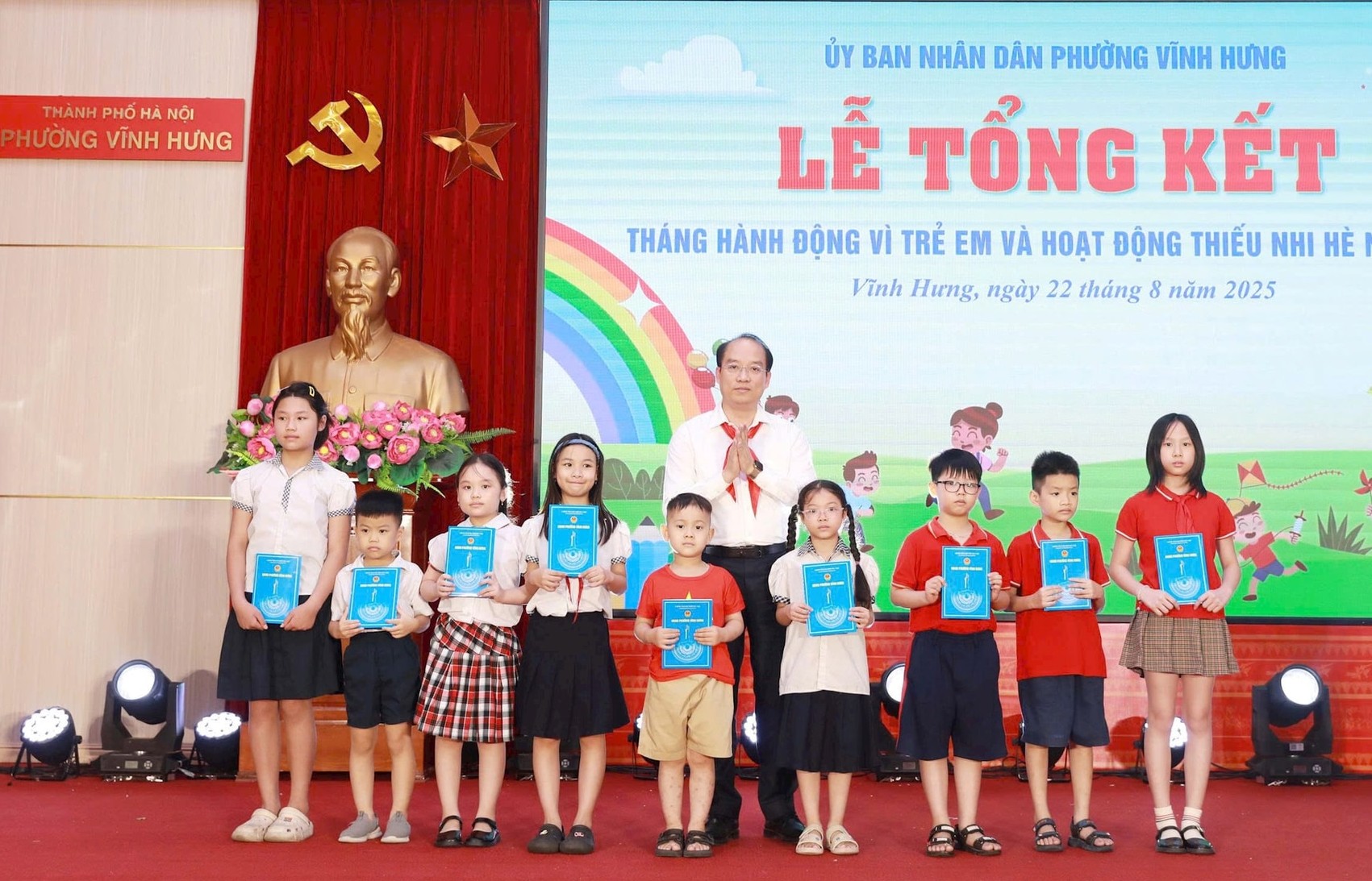 Phường Vĩnh Hưng tạo môi trường lành mạnh cho thanh thiếu nhi phát triển