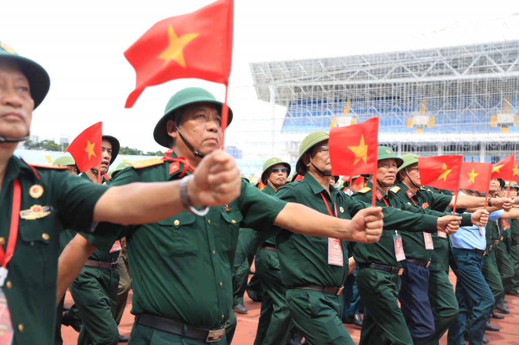 Các khối lực lượng sẵn sàng cho ngày hội diễu binh, diễu hành