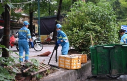 Tăng cường công tác vệ sinh môi trường phục vụ Nhân dân