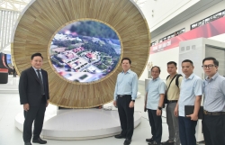 Phó Thủ tướng Mai Văn Chính kiểm tra công tác hoàn thiện các gian hàng Triển lãm