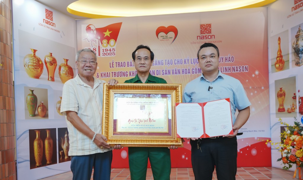 Không gian văn hóa di sản gốm sứ độc đáo tại Hà Nội