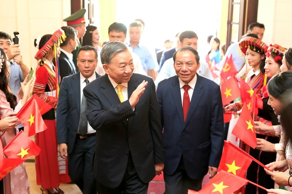 Tổng Bí thư Tô Lâm tới dự Lễ kỷ niệm