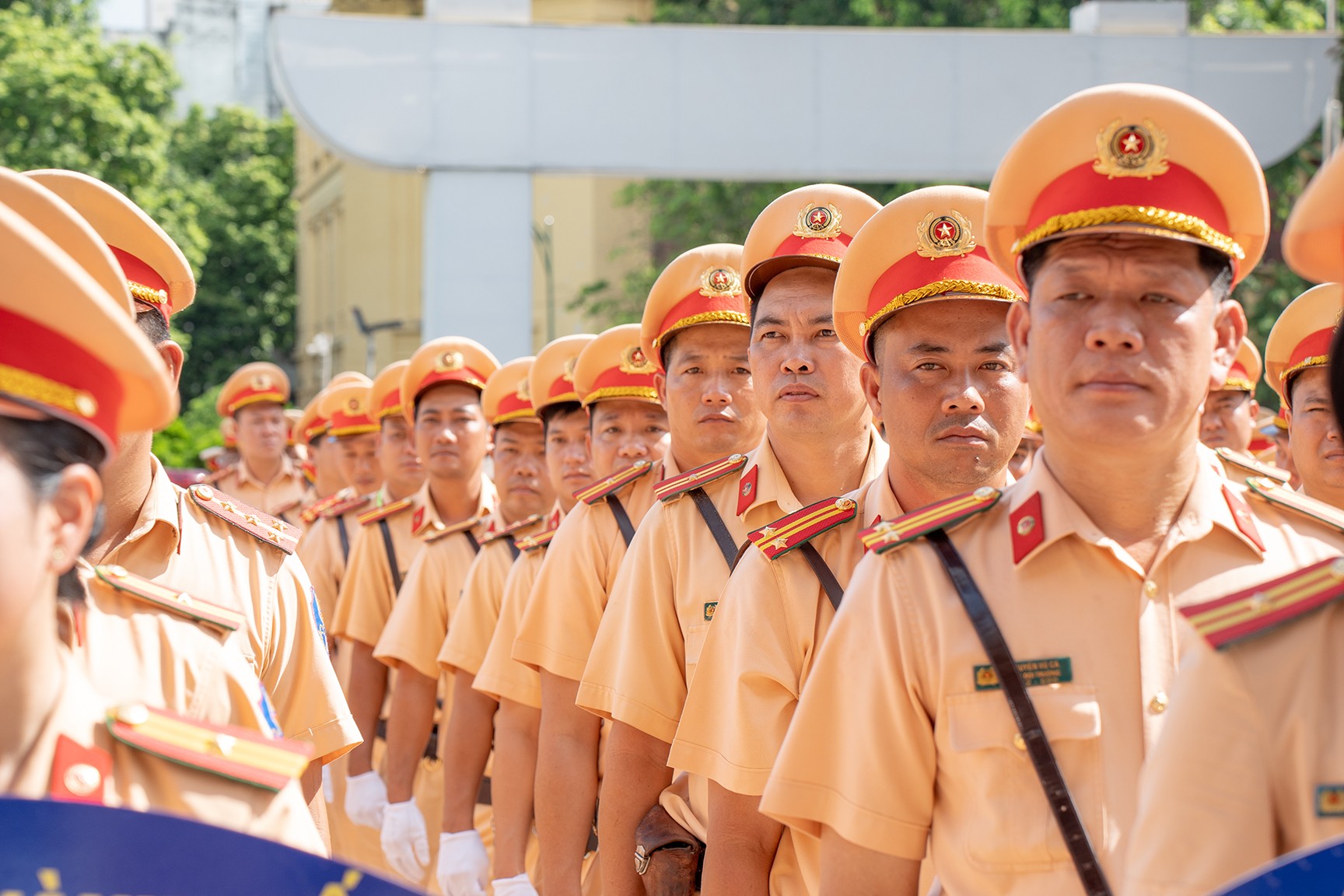 Lực lượng CSGT vượt muôn trùng xa, cùng hướng về đại lễ