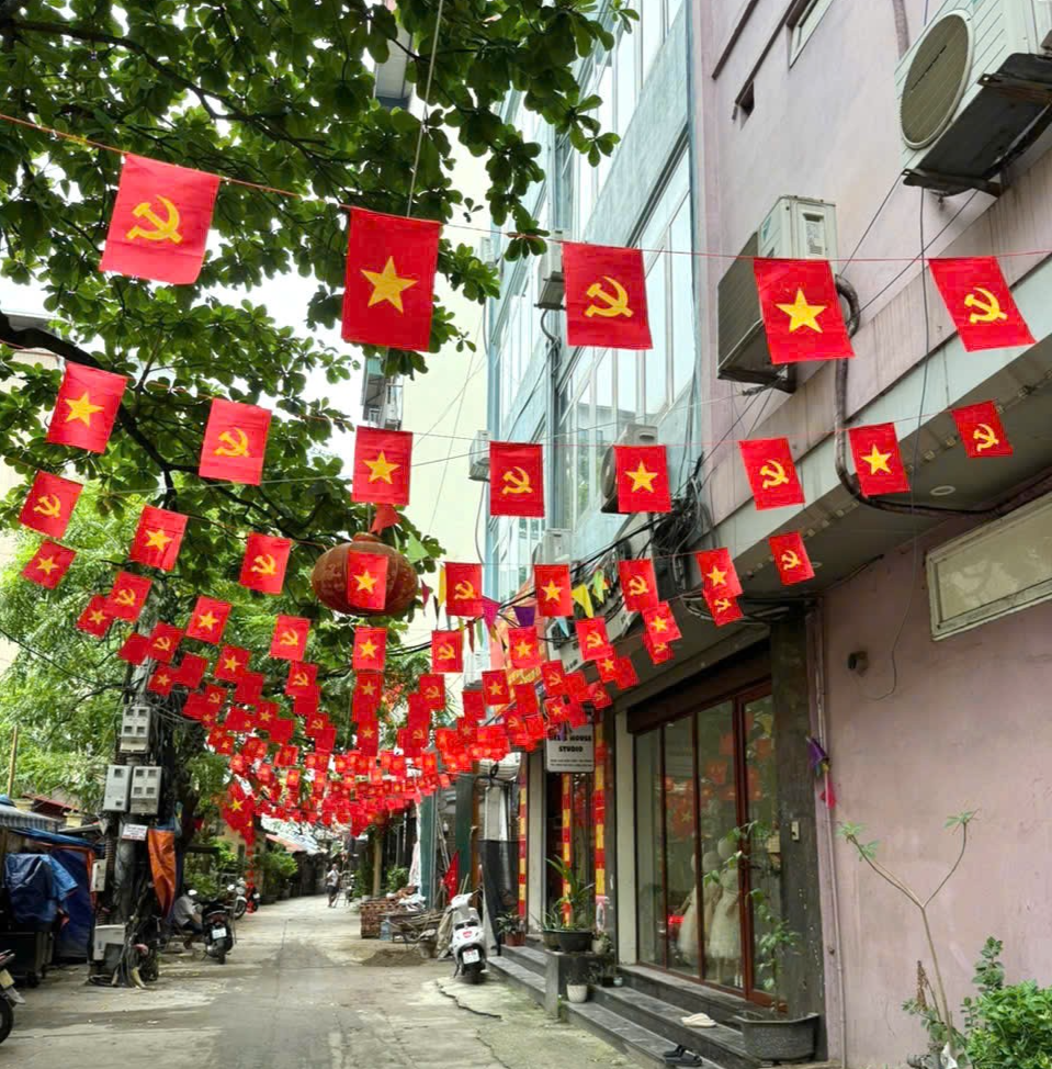 Phường Ngọc Hà rợp sắc cờ hoa, hân hoan mừng Quốc khánh 2/9 Phường Ngọc Hà rợp sắc cờ hoa, hân hoan mừng Quốc khánh 2/9