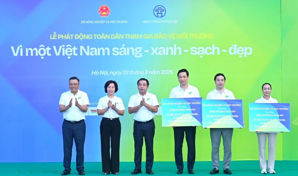 Toàn dân hành động vì môi trường sống xanh, sạch, an lành