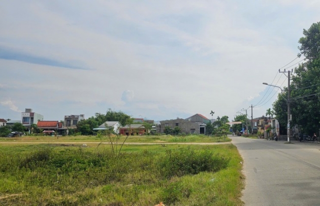 Đà Nẵng: Khu công viên Dinh trấn Thanh Chiêm vẫn là bãi đất trống