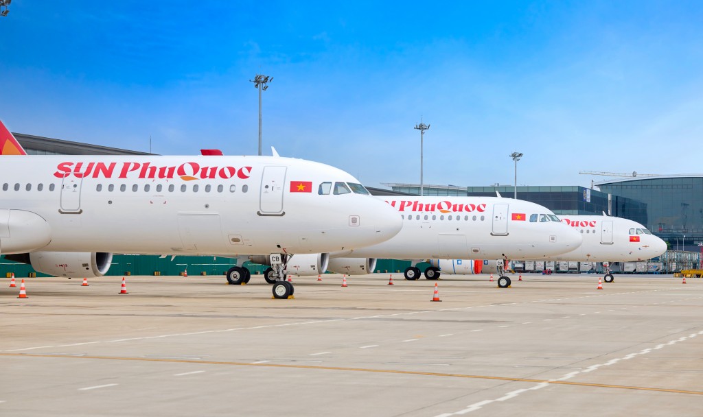 Sun PhuQuoc Airways: 3 trên 8 tàu bay đã về đội, sẵn sàng mở bán vé tháng 10, bay thương mại tháng 11