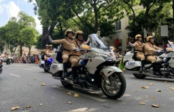 Hà Nội: Phân luồng giao thông phục vụ hợp luyện diễu binh lần 2