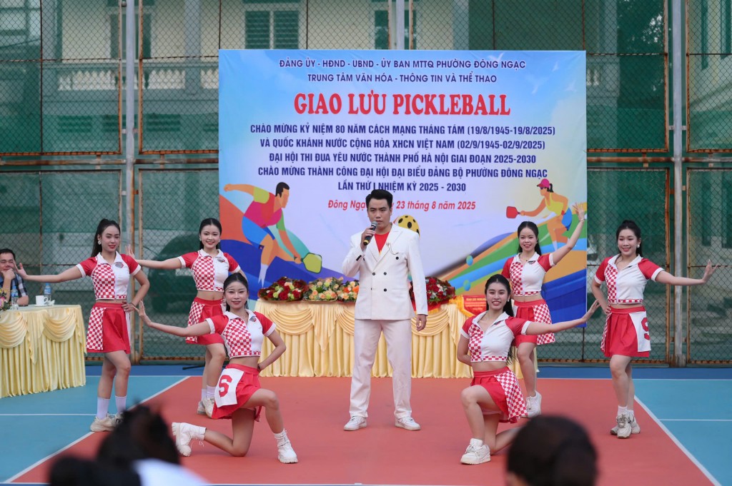 Sôi nổi chương trình giao lưu pickleball tại phường Đông Ngạc Sôi nổi chương trình giao lưu pickleball tại phường Đông Ngạc