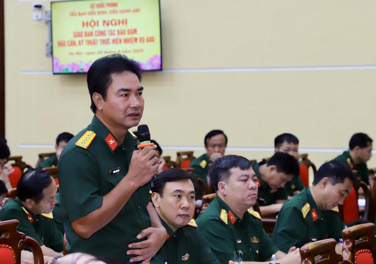 Chủ động trong công tác bảo đảm hậu cần, kỹ thuật cho nhiệm vụ A80