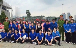 Phường Từ Liêm: 200 đoàn viên tham gia phục vụ hợp luyện diễu binh