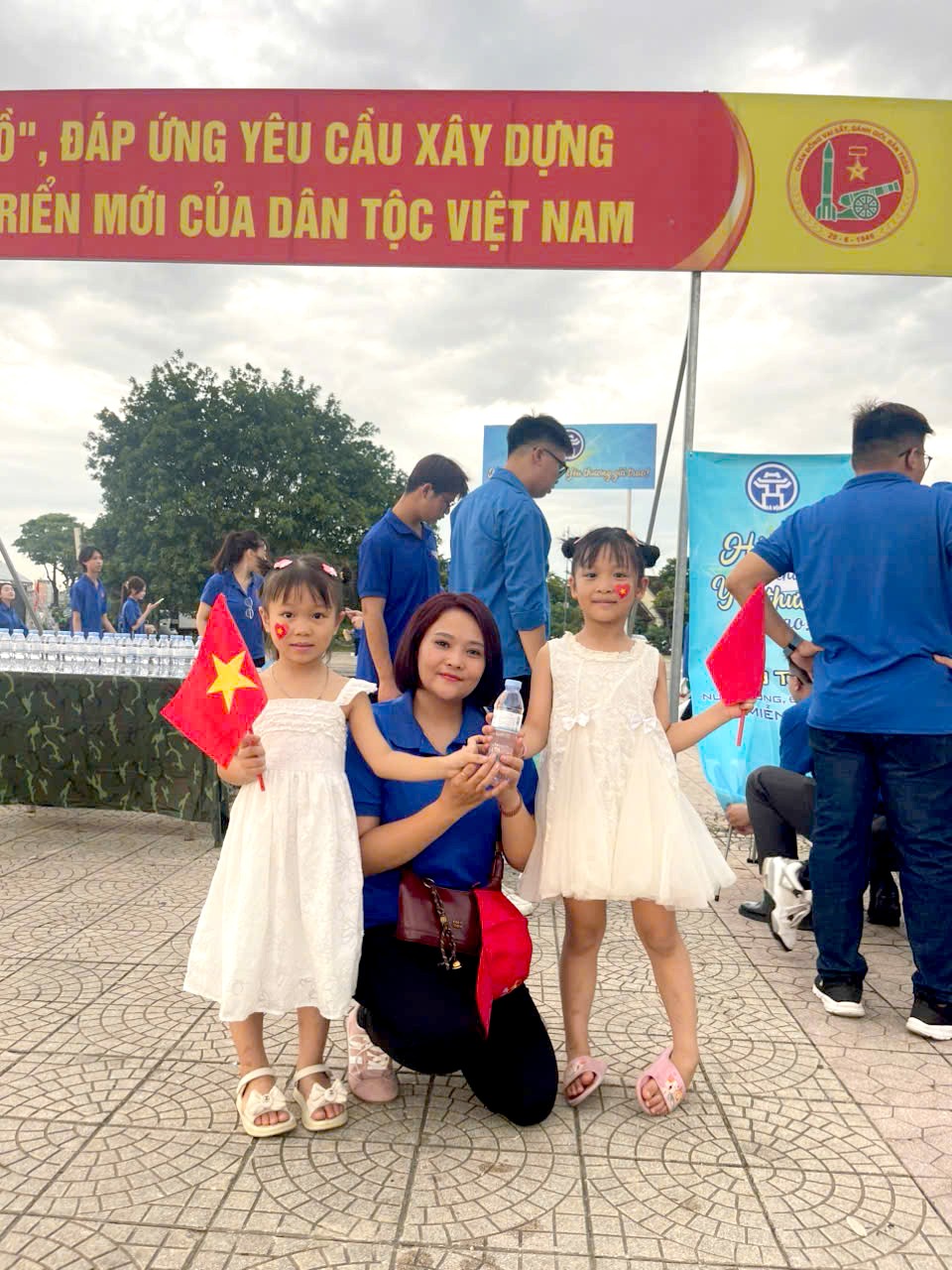 Phường Từ Liêm: 200 đoàn viên tham gia phục vụ hợp luyện diễu binh