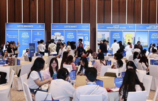 LOTTE Global Job Fair in Vietnam 2025 mang đến gần 300 cơ hội việc làm