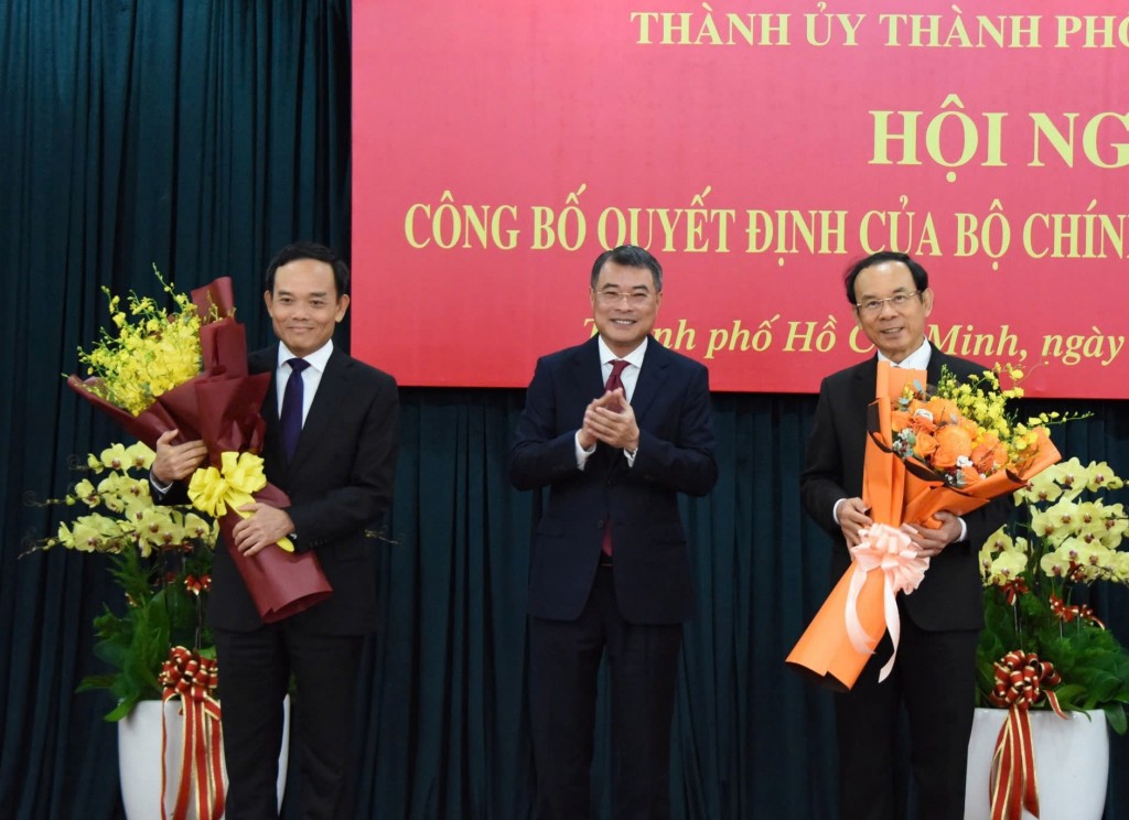 Đồng chí Trần Lưu Quang làm Bí thư Thành uỷ TP Hồ Chí Minh
