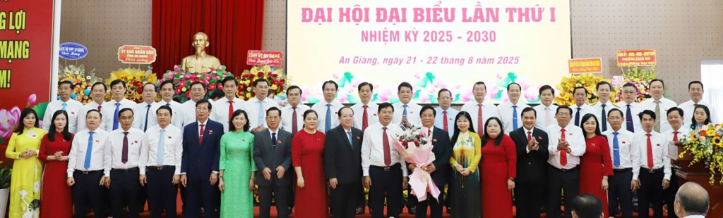 Ban Chấp hành Đảng bộ UBND tỉnh An Giang nhiệm kỳ 2025-2030 