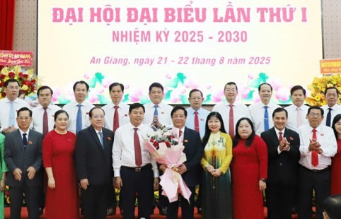 Xây dựng Đảng vững mạnh, đưa An Giang phát triển nhanh và bền vững