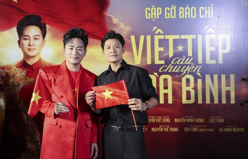 Tùng Dương cùng Nguyễn Văn Chung “Viết tiếp câu chuyện hòa bình”