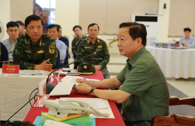 Tập trung cao độ ứng phó bão số 5 đổ bộ vào đất liền