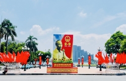 Phường Tây Hồ rực rỡ cờ hoa chào mừng Quốc khánh 2/9