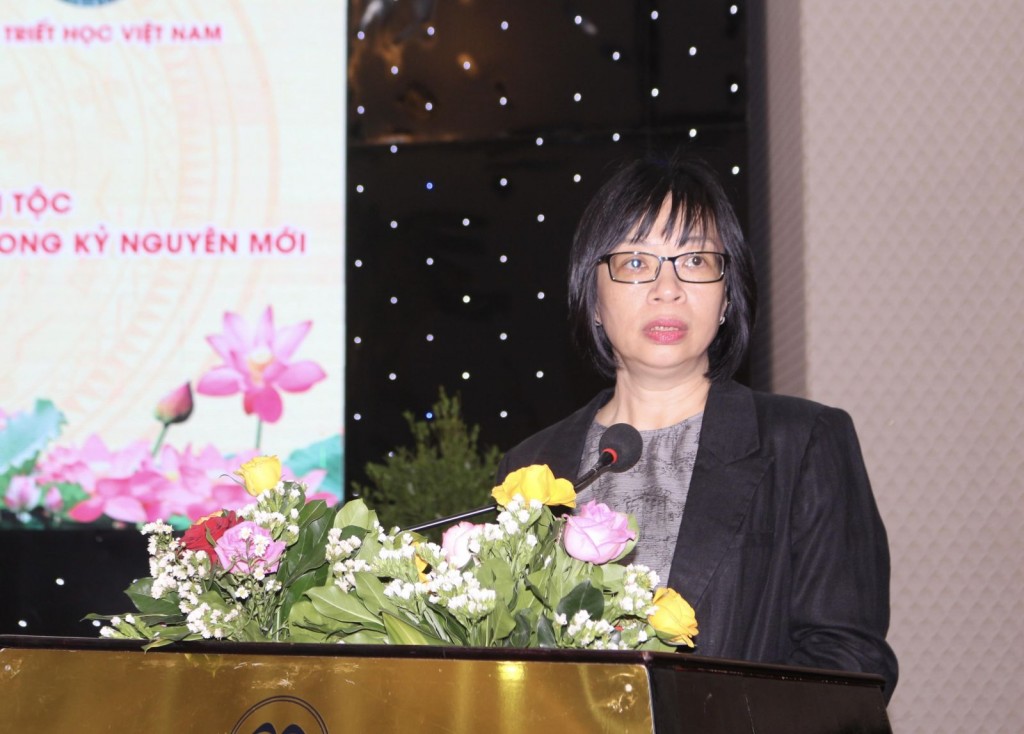 Phó Chủ tịch UBND tỉnh Gia Lai Nguyễn Thị Thanh Lịch phát biểu tại hội thảo