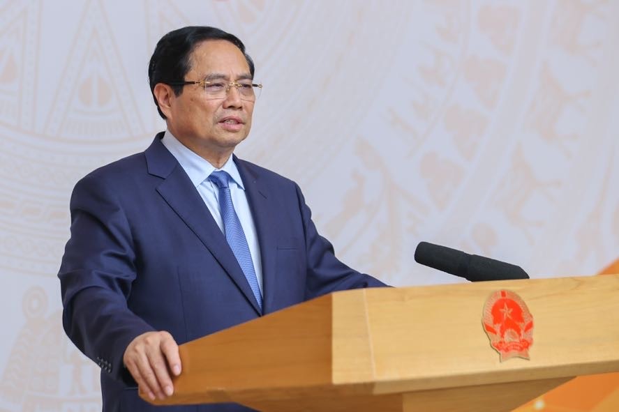 Thủ tướng biểu dương Bộ Ngoại giao đã khẩn trương hoàn thành xây dựng Chương trình hành động của Chính phủ triển khai Nghị quyết 59 - Ảnh: VGP/Nhật Bắc