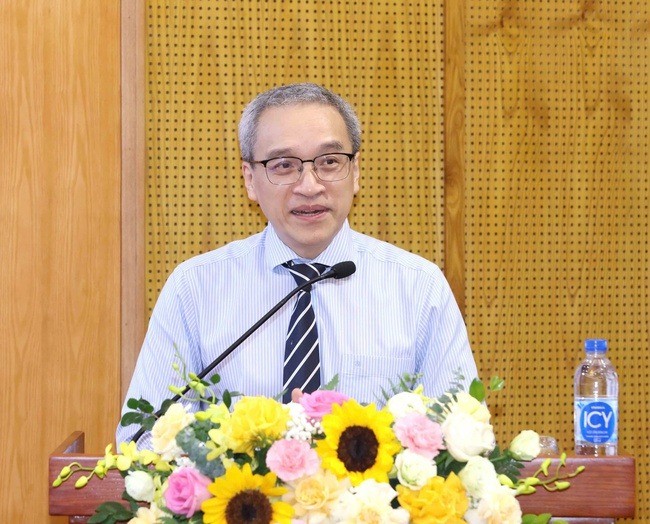 Thứ trưởng Văn hóa, Thể thao và Du lịch Phan Tâm phát biểu tại hội nghị