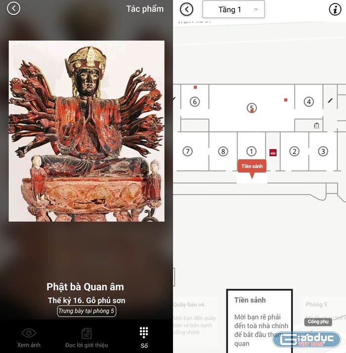 Khách tham quan đánh giá cao trải nghiệm iMuseum VFA của Bảo tàng Mỹ thuật Việt Nam