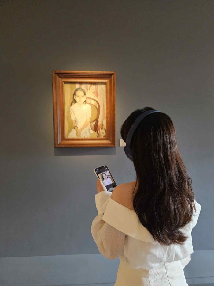 Khách tham quan đánh giá cao trải nghiệm iMuseum VFA của Bảo tàng Mỹ thuật Việt Nam