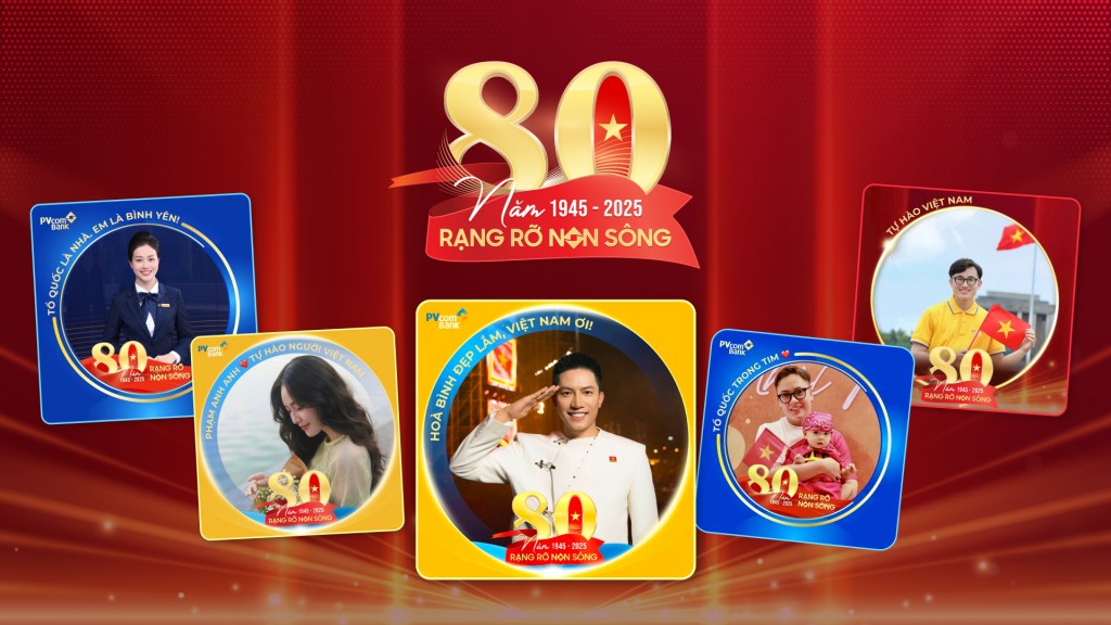  Đa dạng màu sắc và thông điệp với hoạt động thay avatar dịp kỷ niệm 80 năm Quốc khánh 2/9