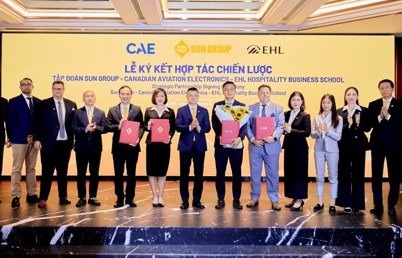 Sun Group bắt tay với 2 “gã khổng lồ” trong lĩnh vực đào tạo ngành dịch vụ